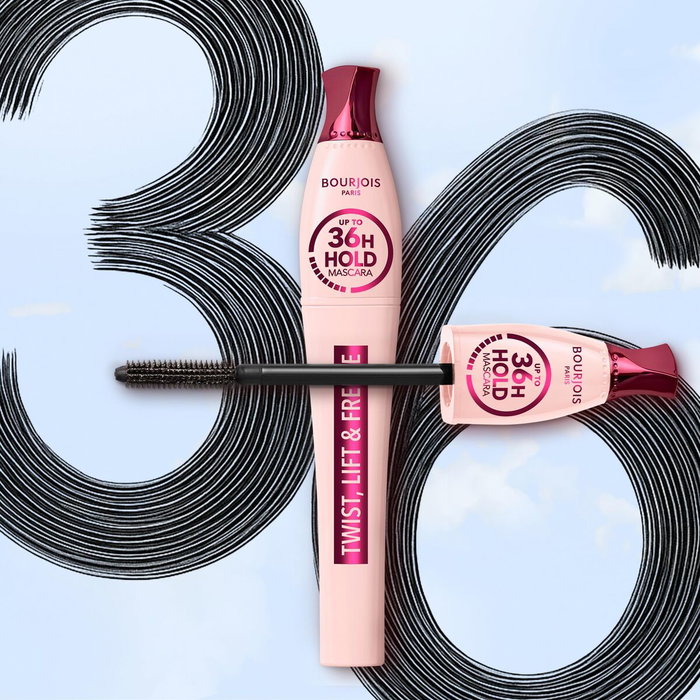 Bourjois Twist, Lift & Freeze Mascara 36h Hold 8 ml Bourjois Twist, Lift & Freeze Mascara 36h Hold 8 ml