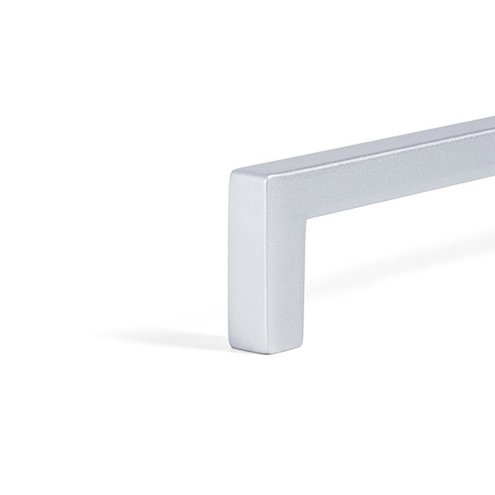 HERRAJES ALK Tirador Evan Zamak 32mm Gris RAL