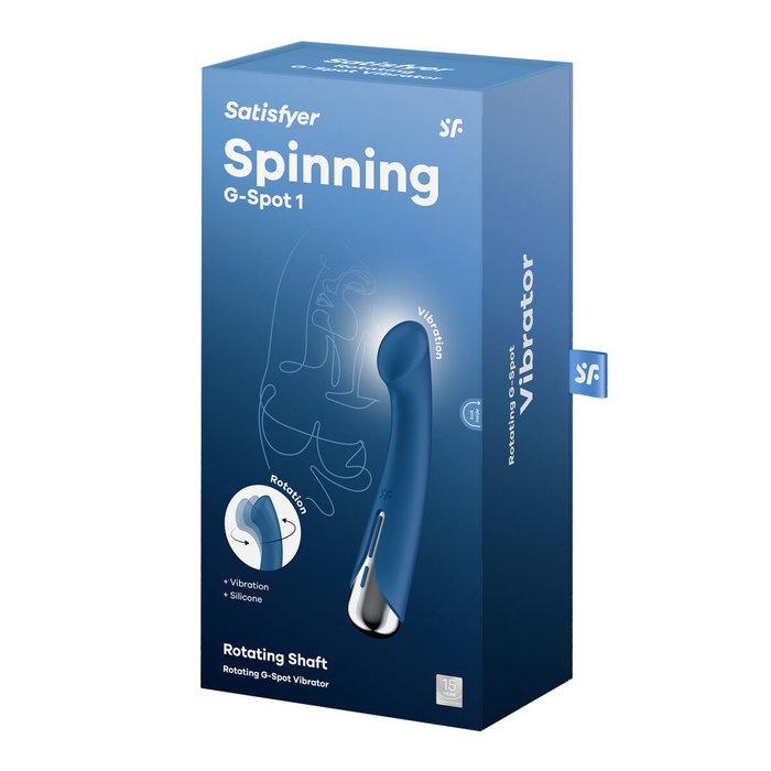 Vibrateur G-Spot Satisfyer Spinning G-Spot 1 Bleu