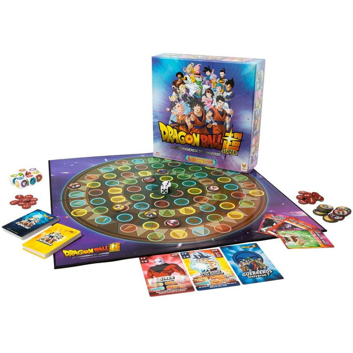TOPI GAMES Juego mesa Dragon Ball Super espagnol - Jeu de plateau Dragon Ball Super, 1-8 Joueurs, Modes Histoire et Combat, Basé sur l'univers de la série