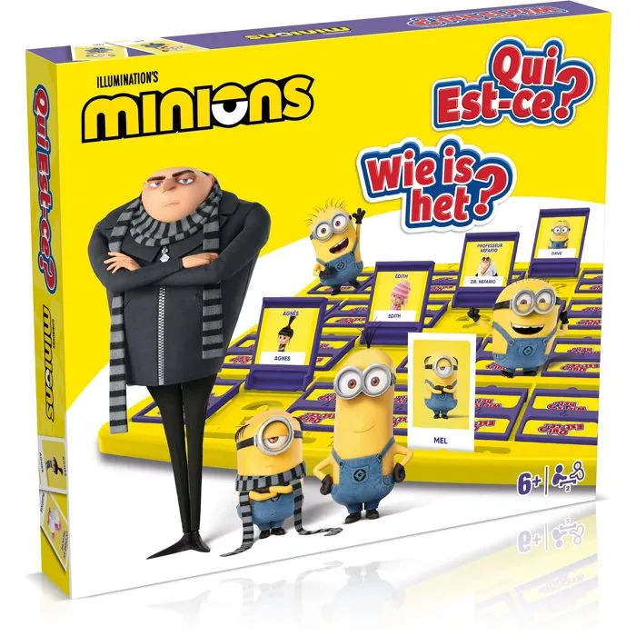 Winning Moves Qui est-ce ? Les Minions - Jeu de déduction