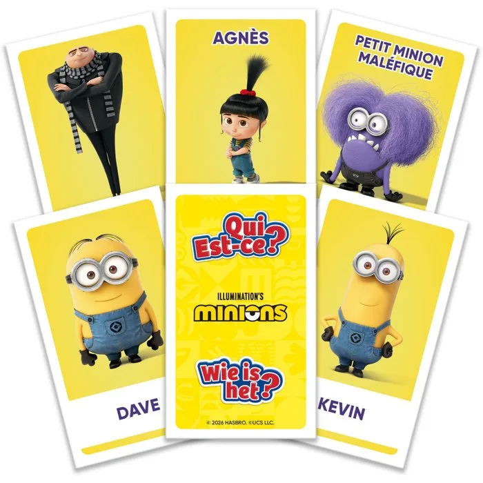 Winning Moves Qui est-ce ? Les Minions - Jeu de déduction