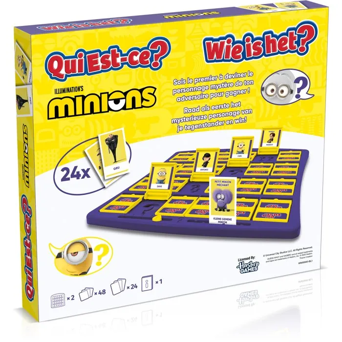 Winning Moves Qui est-ce ? Les Minions - Jeu de déduction