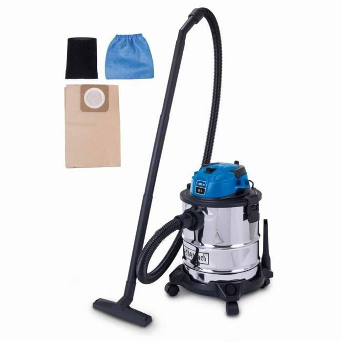 Scheppach Aspirateur eau et poussière VC20 1300W 20L Acier inoxydable Scheppach Aspirateur eau et poussière VC20 1300W 20L Acier inoxydable
