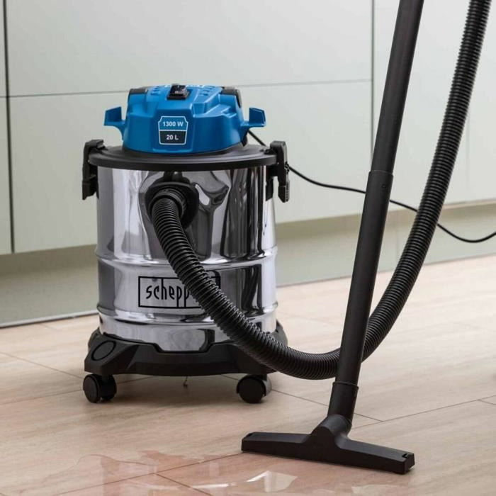 Scheppach Aspirateur eau et poussière VC20 1300W 20L Acier inoxydable Scheppach Aspirateur eau et poussière VC20 1300W 20L Acier inoxydable