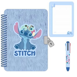 Safta Set Diario Con Candado Stitch Stationery 14,5X20,5X2,2Cm