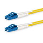 Lanview Câble fibre optique monomode LC-LC Duplex OS2 9/125, Longueur 5 m, Jaune, LSZH, pour data center, 1G/10G/40G/100G
