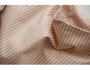Dailylike Tissu coton à rayures cheek pink 1,10m x 3m