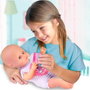 Nenuco Poupée Douce avec Pijama Rayé et Licorne, Biberón-Sonajero Inclus, Référence NFN87000, Pour Enfants +12 Mois