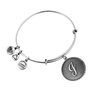 Alex And Ani Bracelet Lettre J Gris