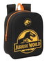 Safta - Mochila Guarderia Adapt.Carro Jurassic World, Sac à dos pour poussette, 22 x 27 x 10 cm