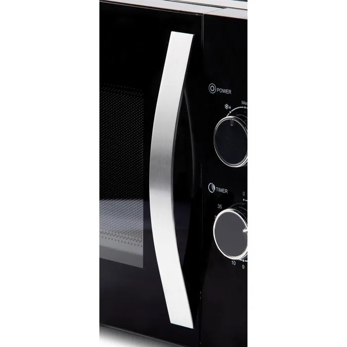 DOMO DO23001 - Four à micro-ondes 30 Litres, 900W, Noir, 5 Niveaux de Cuisson, Plateau Tournant 31.5 cm, Dimensions 52 x 40.5 x 30.6 cm