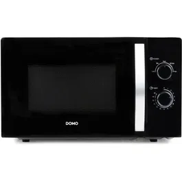 DOMO DO23001 - Four à micro-ondes 30 Litres, 900W, Noir, 5 Niveaux de Cuisson, Plateau Tournant 31.5 cm, Dimensions 52 x 40.5 x 30.6 cm