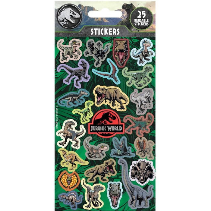 Pyramid International Pack de 25 stickers Jurassic World Pyramid International Pack de 25 stickers Jurassic World