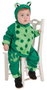Creaciones Llopis - Déguisement bébé grenouille mignon - Taille 0-12 mois - Costume avec capuche - En point et peluche