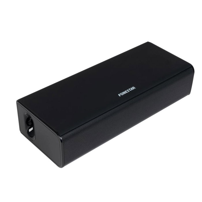 Fonestar Barre de Son Portable Bluetooth/USB Sing - Bar avec 2 Micros UHF et Fonction Karaoke