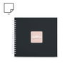 Hama Fine Art Spiral NewBlack 28x24, 50 pages blanches