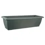 Riviera Jardinière Grande Evolution 69x20 cm 18L Plastique Résistant Gel et UV Gris - Référence RIVIERA