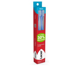 Lacer Lot de 2 brosses à dents moyennes