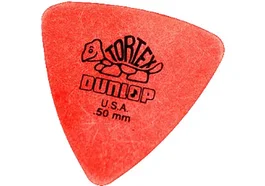 DUNLOP Tortex Triangle 0,50mm Lot 72 Médiators Plectres