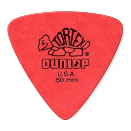 DUNLOP Púas Tortex Triangle 0,50 mm (Pack de 72)