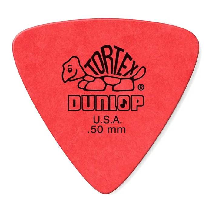 DUNLOP Púas Tortex Triangle 0,50 mm (Pack de 72) DUNLOP Púas Tortex Triangle 0,50 mm (Pack de 72)