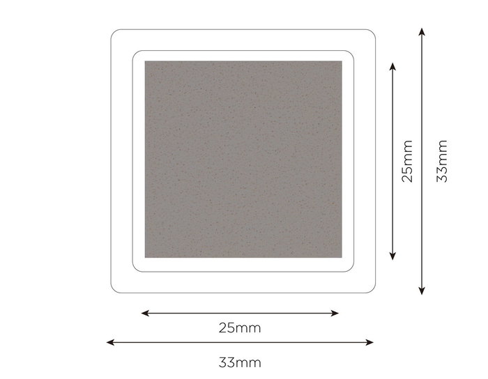 Tsukineko VERSACOLOR Almohadilla de tinta violeta opaca 33x33mm