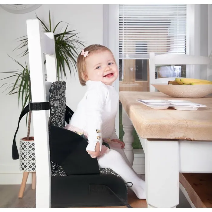 Nuby Siège réhausseur Panda, Pliable, Noir et Blanc Nuby Siège réhausseur Panda, Pliable, Noir et Blanc