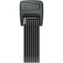 ABUS BORDO ONE 6500A/110 Antivol pliable avec support RC et alarme, Noir