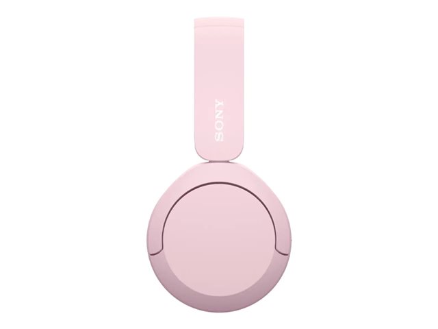 Sony WH-CH520 Casque Bluetooth Sans Fil Rose – Léger, Confortable, Autonomie Longue Durée, Charge USB-C, Mic Intégré
