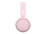 Sony WH-CH520 Casque Bluetooth Sans Fil Rose – Léger, Confortable, Autonomie Longue Durée, Charge USB-C, Mic Intégré