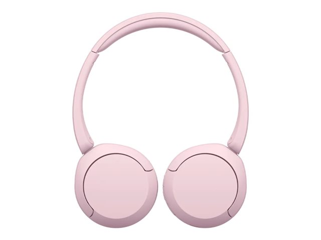 Sony WH-CH520 Casque Bluetooth Sans Fil Rose – Léger, Confortable, Autonomie Longue Durée, Charge USB-C, Mic Intégré