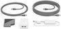 Logitech 100 - 240 V, 2.97 m / 7 m Cat5e - Kit d'extension et d'alimentation Cat5e pour Logitech Tap (Câble 10 m, USB, Données)