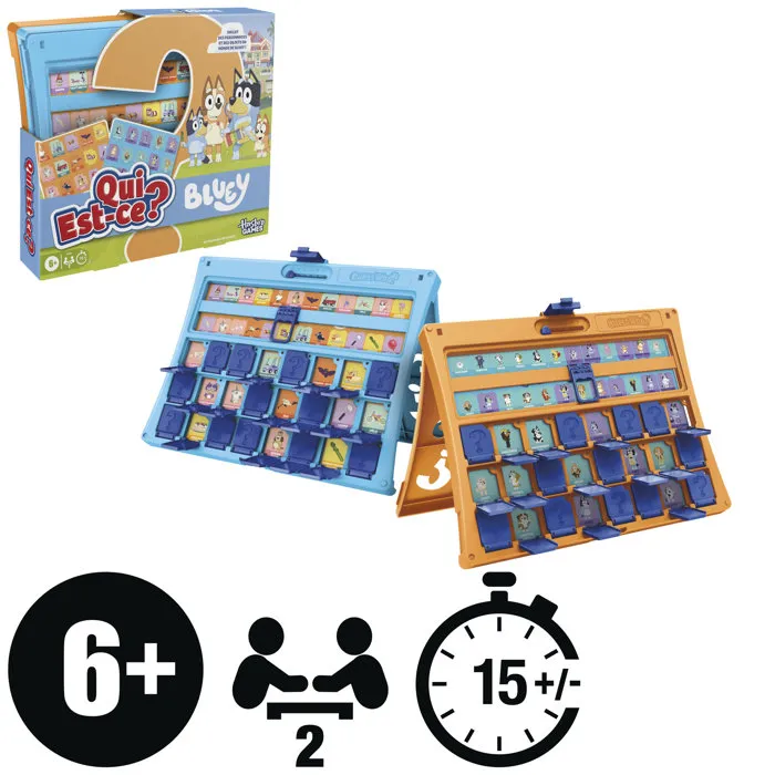 Hasbro Gaming Qui est-ce ? édition Bluey