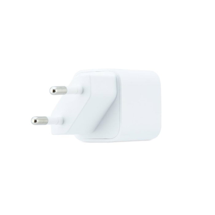 Coolbox Chargeur mural USB 20W GaN avec USB-C et USB-A pour smartphones et tablettes Coolbox Chargeur mural USB 20W GaN avec USB-C et USB-A pour smartphones et tablettes