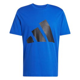 T-shirt à manches courtes homme Adidas Bl Sj Bleu Noir 11-12 Ans