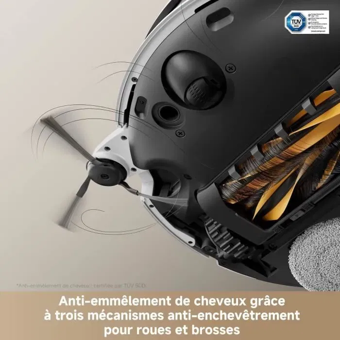 Mova Robot Aspirateur Laveur V50 Ultra Complete - 24000 Pa - Lavage Thermique Des Sols Avec Système DuoSolution, Vidage Automatique