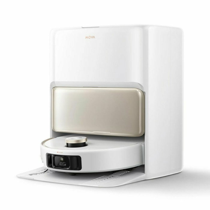 Mova V50 Ultra Complete - Aspirateur Robot Laveur Blanc