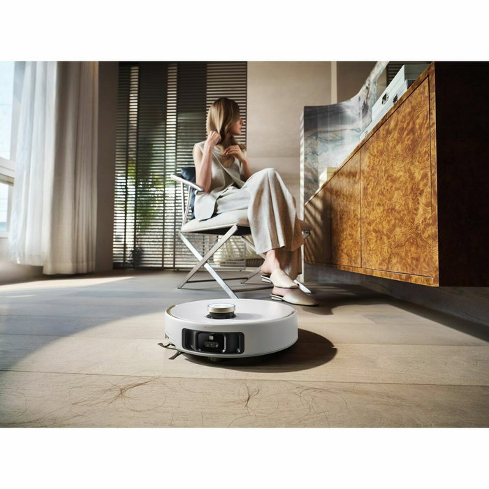 Mova V50 Ultra Complete - Aspirateur Robot Laveur Blanc