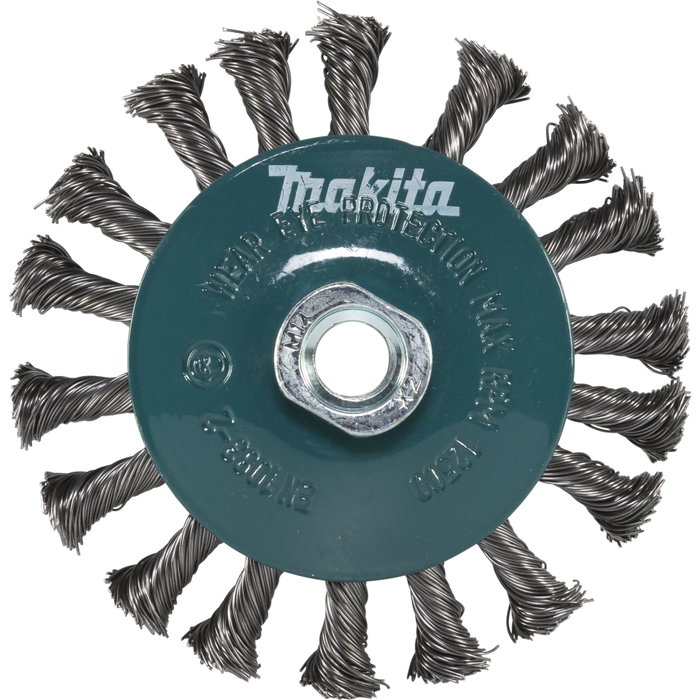 Makita D-39883 Brosse ronde à nœuds 115 mm Makita D-39883 Brosse ronde à nœuds 115 mm