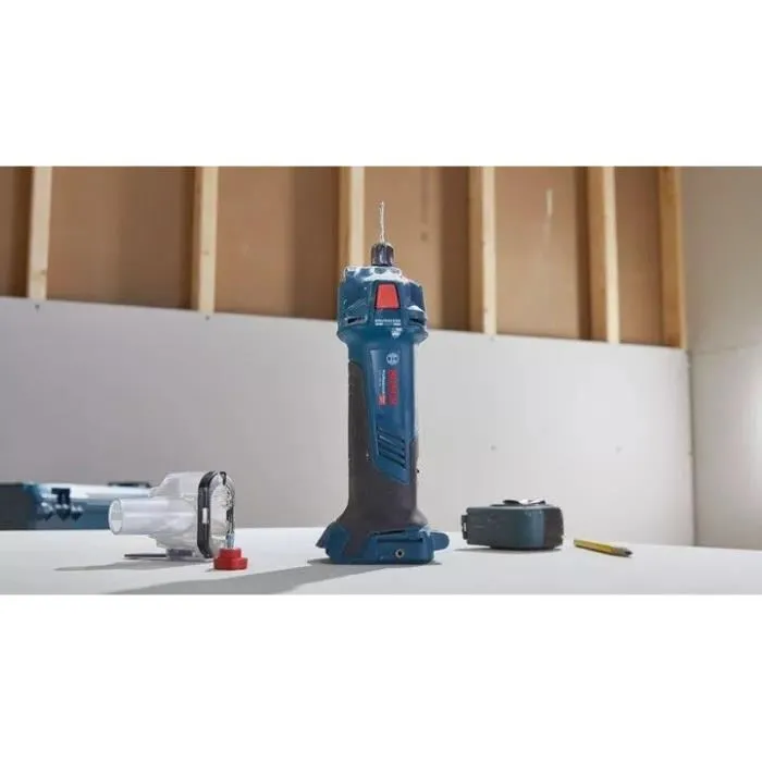 Bosch Professional Affleureuse pour Plaque de Plâtre GCU 18V-30, Outil Multifonction sans Batterie - 06019K8000
