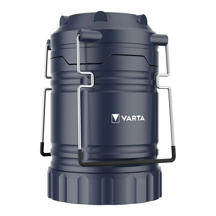 Varta Lampe LED Camping L10, IP54, 150 lm, 5000K/7000K, Pliable avec Aimant, 3 piles AA Varta Lampe LED Camping L10, IP54, 150 lm, 5000K/7000K, Pliable avec Aimant, 3 piles AA