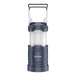 Varta Lampe LED Camping L10, IP54, 150 lm, 5000K/7000K, Pliable avec Aimant, 3 piles AA