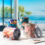 Cook Concept Mug en métal floral 420 ml