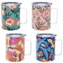 Cook Concept Mug en métal floral 420 ml