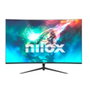 Nilox NXM27FHD18001 Écran PC 27 pouces Full HD 180Hz VA 1ms FreeSync HDMI DisplayPort Noir