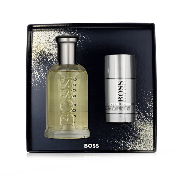 Hugo Boss-Boss Coffret Boss Bottled Eau de Toilette 200ml + Stick Déodorant 75ml pour Homme