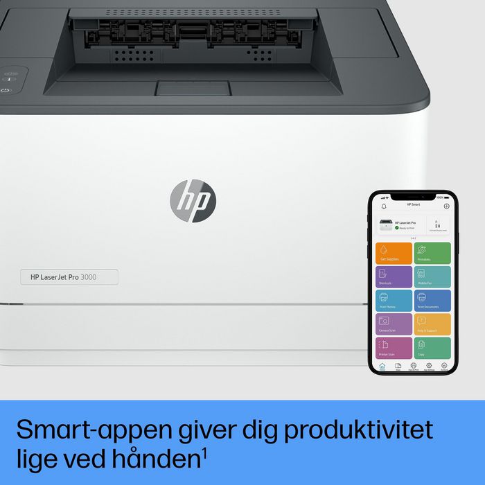 HP LaserJet Pro 3002dw - Imprimante Laser Sans fil Noir et Blanc, 33 ppm, Impression Recto Verso Automatique, A4