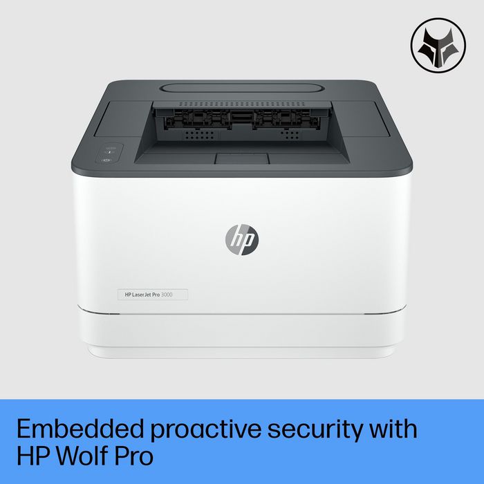 HP LaserJet Pro 3002dw - Imprimante Laser Sans fil Noir et Blanc, 33 ppm, Impression Recto Verso Automatique, A4