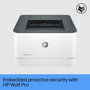 HP LaserJet Pro 3002dw - Imprimante Laser Sans fil Noir et Blanc, 33 ppm, Impression Recto Verso Automatique, A4